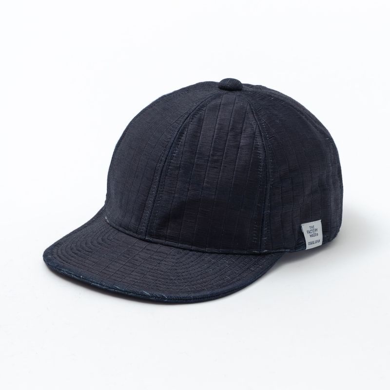 THE FACTORY MADE/ザファクトリーメイド」LEATHER VISOR DENIM CAP