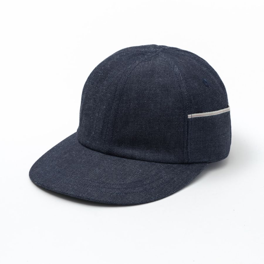 「THE FACTORY MADE/ザファクトリーメイド」 POCKET DENIM CAP