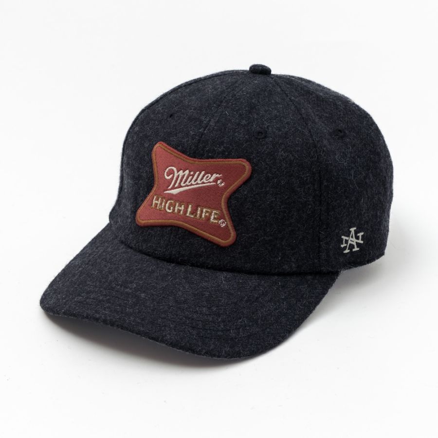 80s デッドストックMiller HIGH LIFE キャップ 企業ロゴ 赤 90s〜】Miller High Life ビール 企業ロゴ ワークキャップ - メルカリ