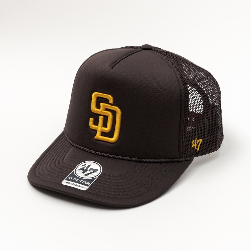 「’47/フォーティーセブン」PADRES FOAM FRONT MESH '47 TRUCKER FM