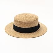 「Req Hatter/レックハッター」STRAW BOATER HAT