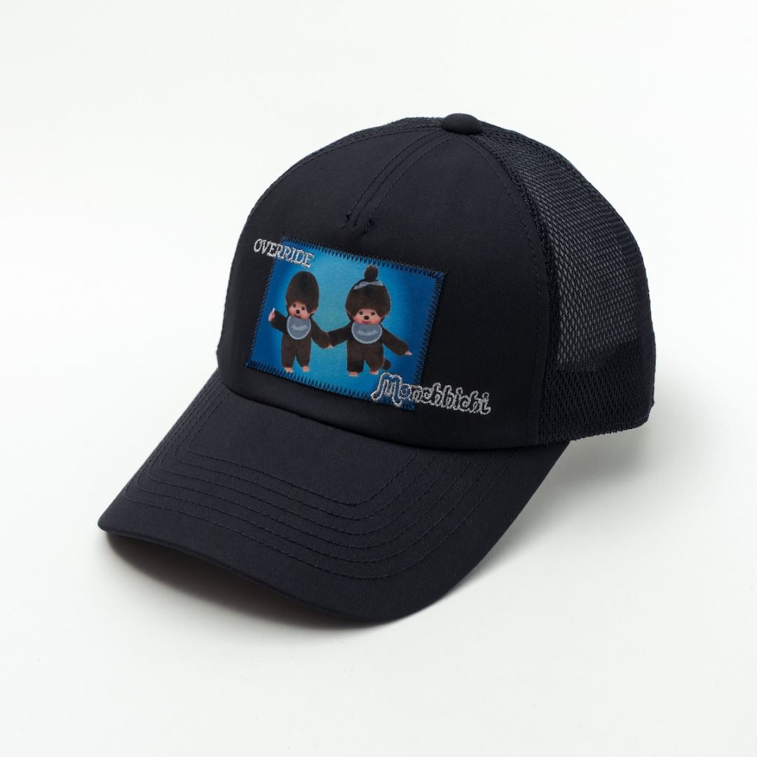 「OVER RIDE/オーバーライド」Monchhichi MESH CAP