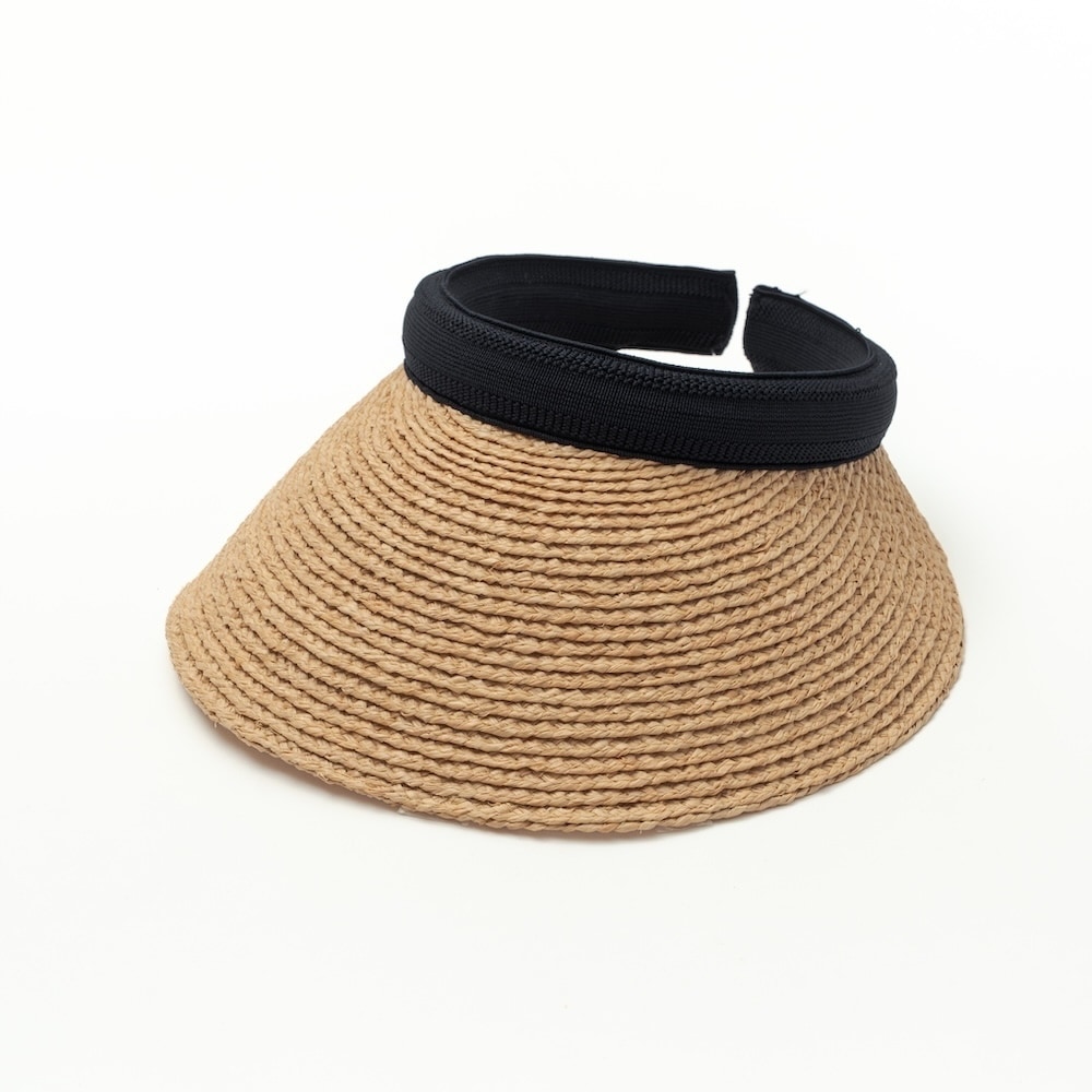 「Editor's Trends/エディターズ トレンド」RAFFIA SUN VISOR