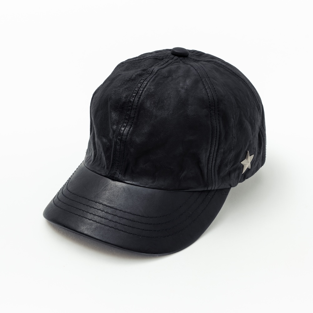「Schott/ショット」LEATHER 6P CAP