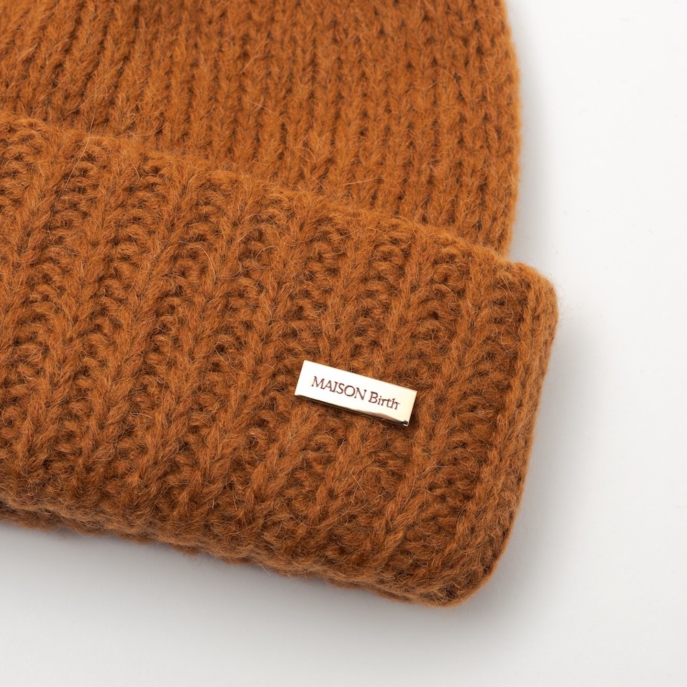 「MAISON Birth/メゾン バース」ALPACA WOOL W KNIT