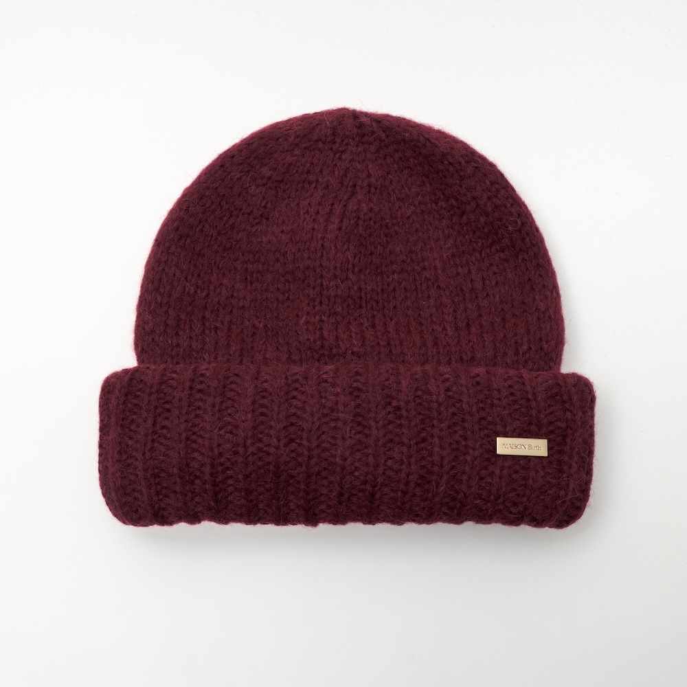 「MAISON Birth/メゾン バース」ALPACA WOOL W KNIT