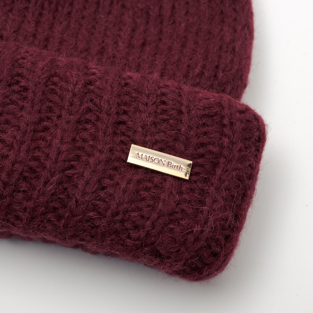 「MAISON Birth/メゾン バース」ALPACA WOOL W KNIT