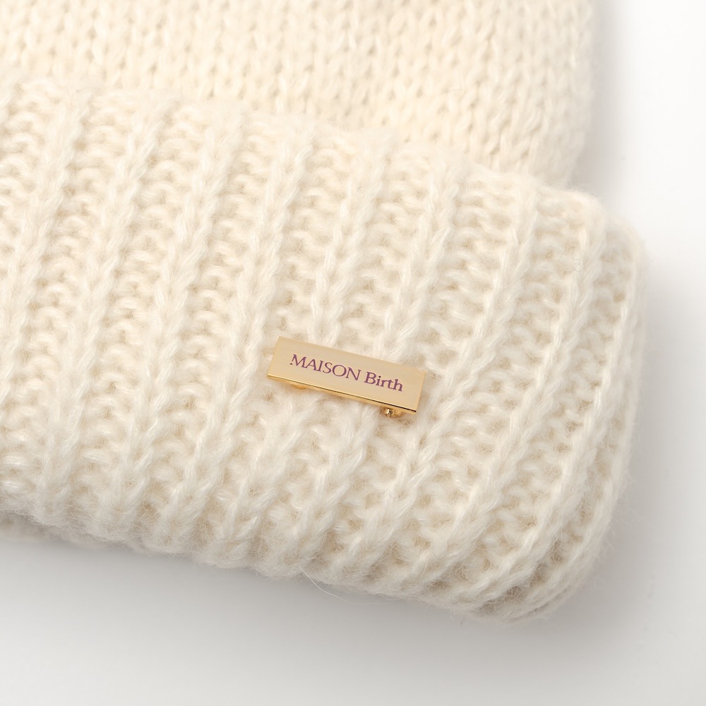 「MAISON Birth/メゾン バース」ALPACA WOOL W KNIT