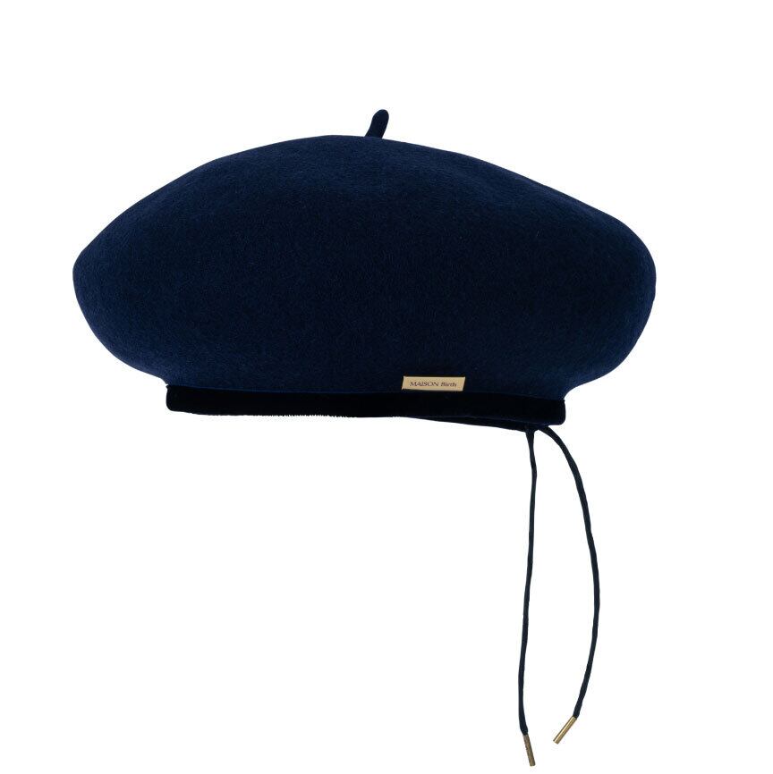 「MAISON Birth/メゾン バース」VELWOOL LIGHT BERET