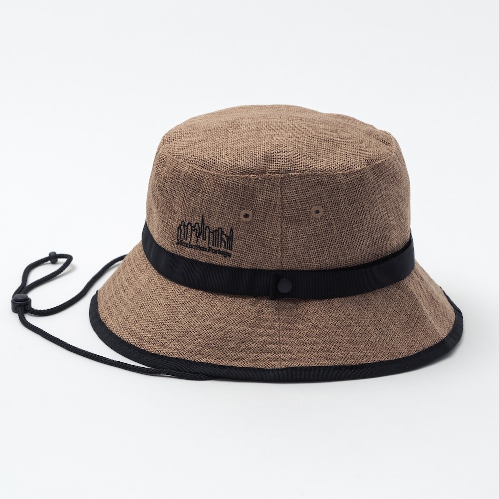 「Manhattan Portage/マンハッタンポーテージ」LINEN LIKE PE SHEET HAT