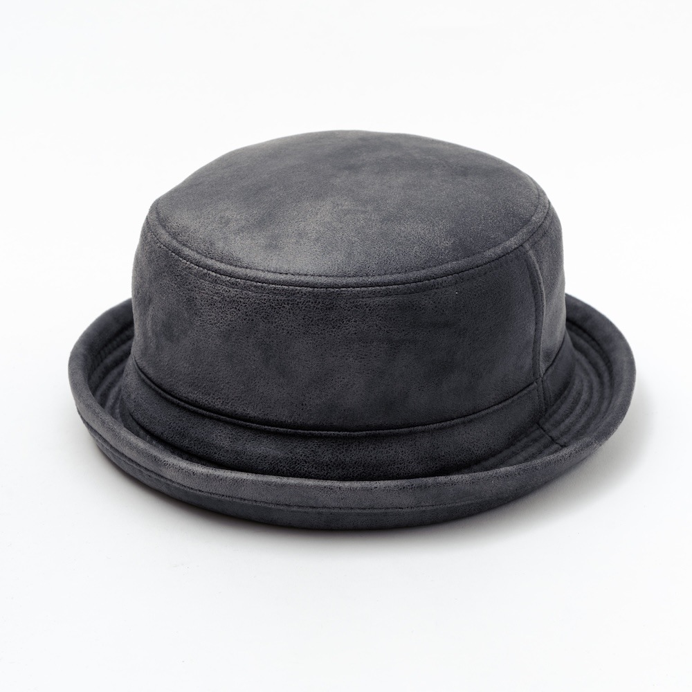 Editor's Trends/エディターズ トレンド」PU LEATHER PORK PIE | HAT