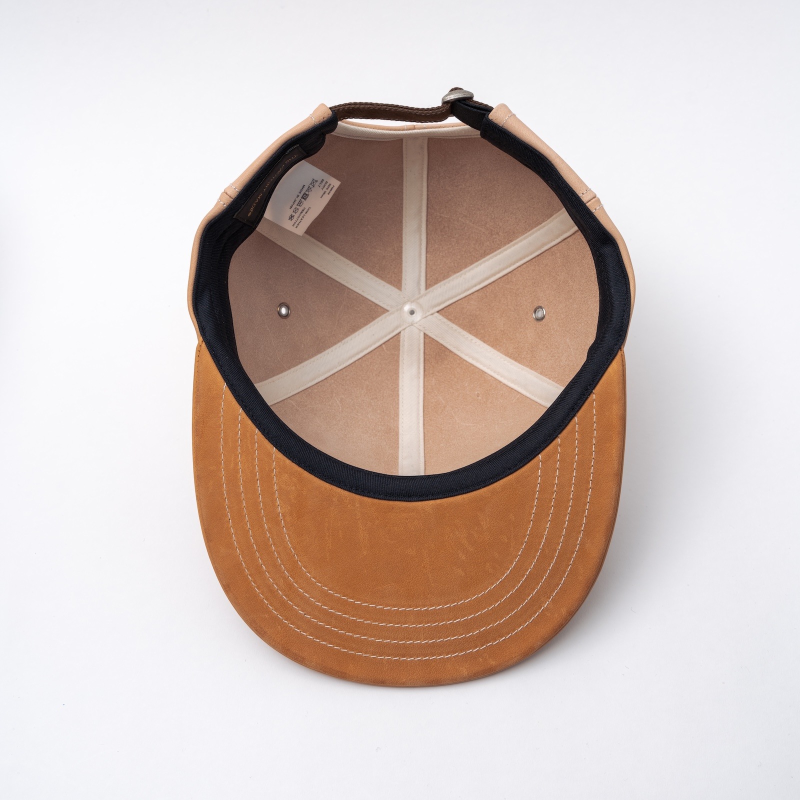 THE FACTORY MADE/ザファクトリーメイド」TANNED LEATHER CAP | CAP