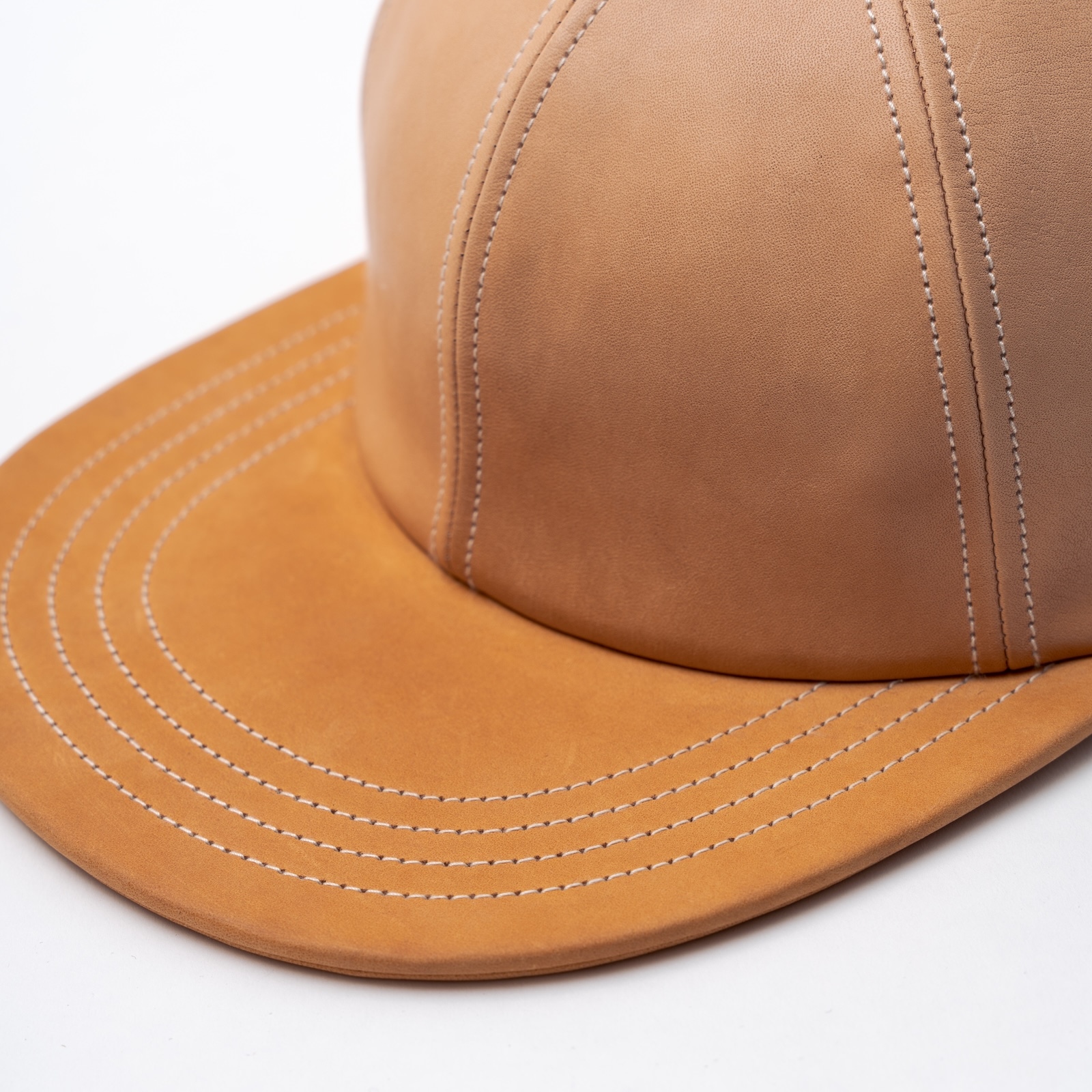 THE FACTORY MADE/ザファクトリーメイド」TANNED LEATHER CAP | CAP