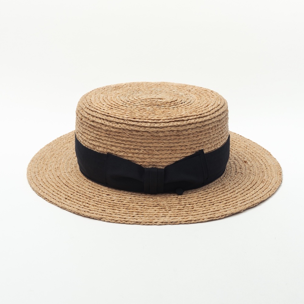 「STETSON/ステットソン」RAFFIA KANKAN HAT