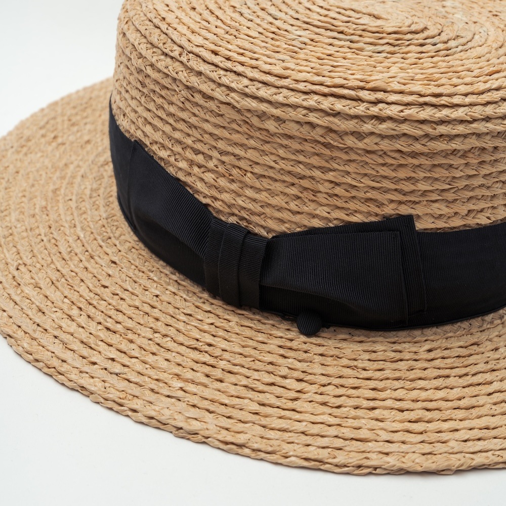 「STETSON/ステットソン」RAFFIA KANKAN HAT
