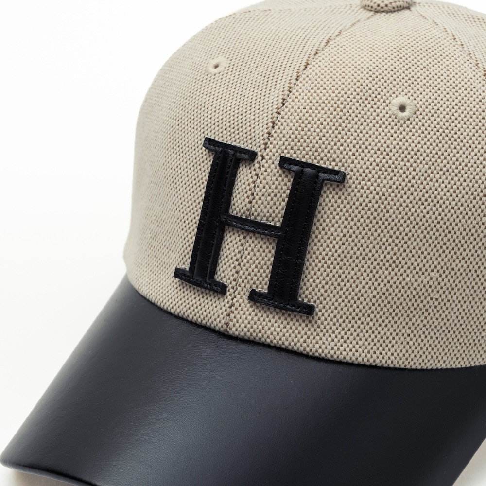 「Editor's Trends/エディターズ トレンド」H PU LEATHER CAP
