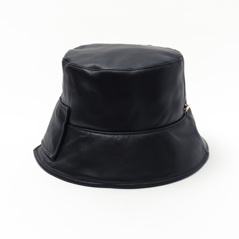 「MAISON Birth/メゾン バース」ECO LEATHER BOUFFANT HAT