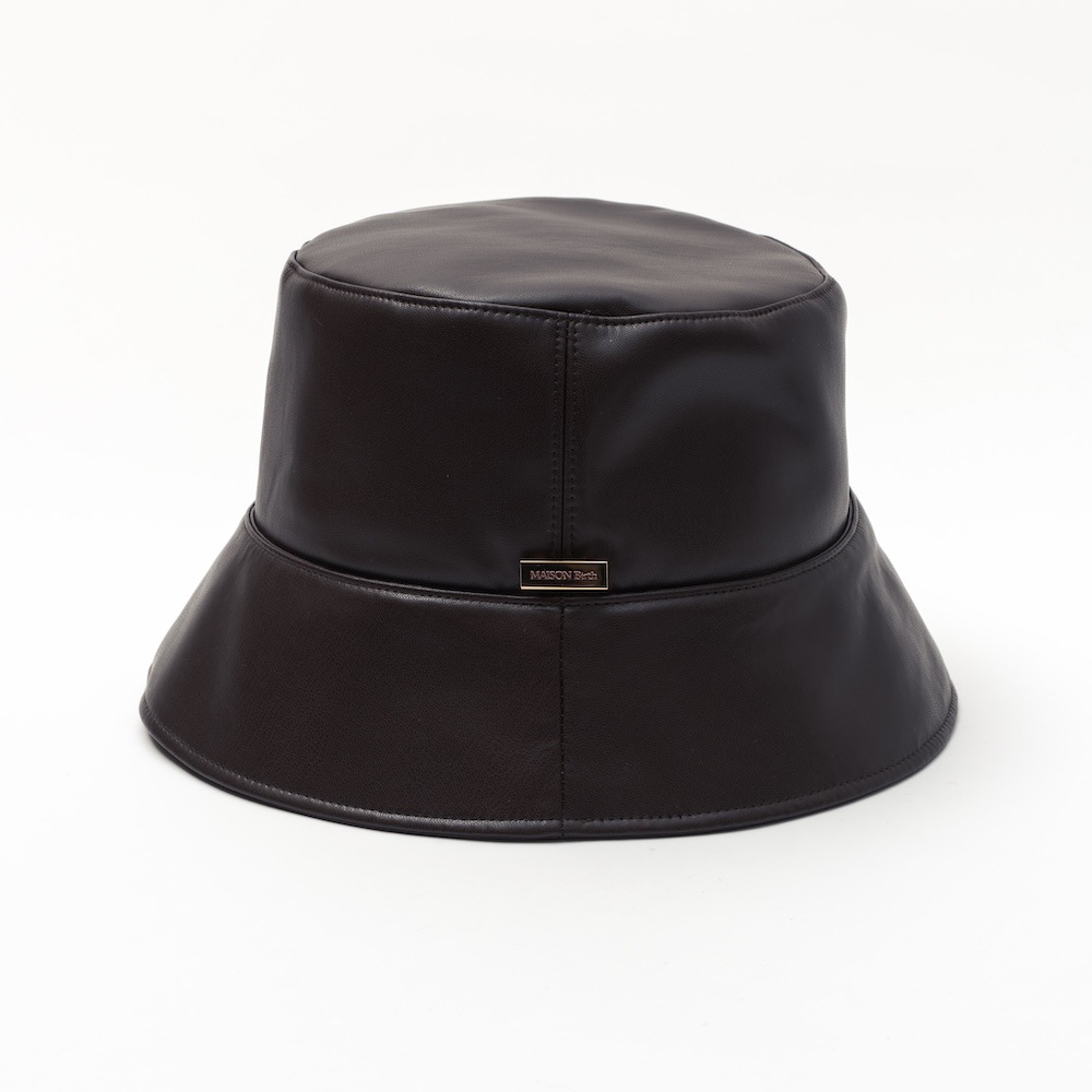 「MAISON Birth/メゾン バース」ECO LEATHER BOUFFANT HAT
