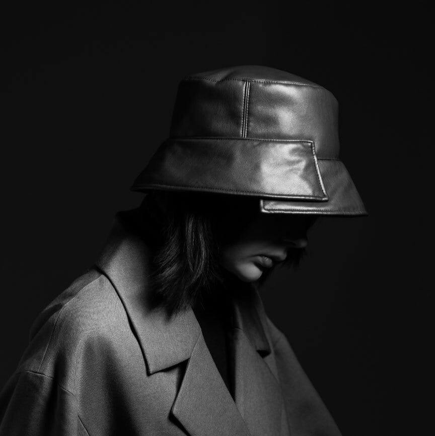 「MAISON Birth/メゾン バース」ECO LEATHER BOUFFANT HAT