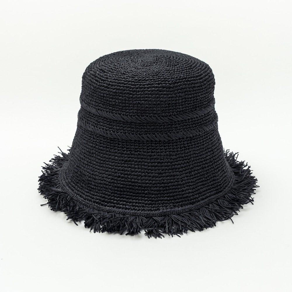 「RUBEN/ルーベン」paper fringe hat