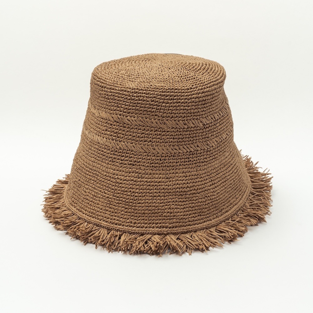 「RUBEN/ルーベン」paper fringe hat