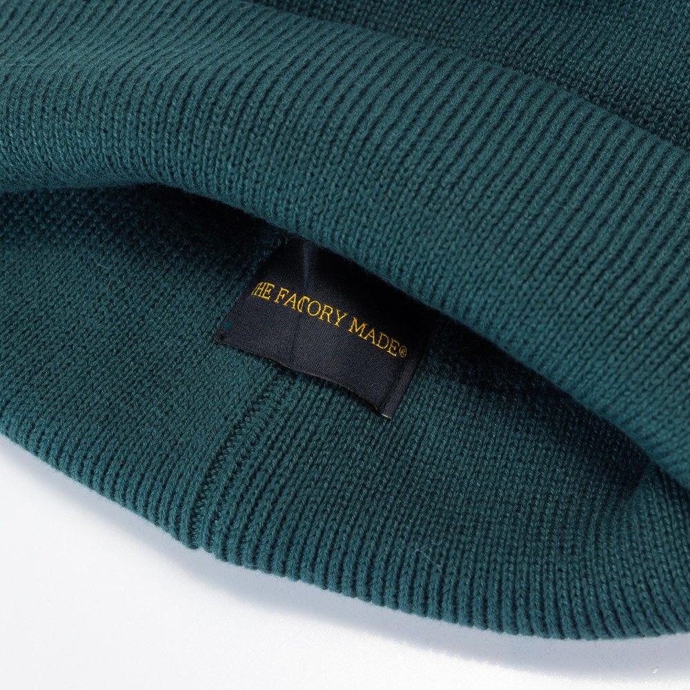 「THE FACTORY MADE/ザファクトリーメイド」KNIT ROLL CAP