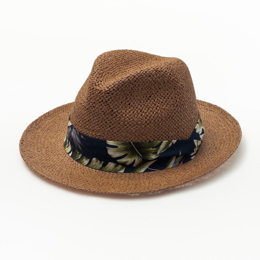 「Editor's Trends/エディターズ トレンド」LEAF RIBBON HAT