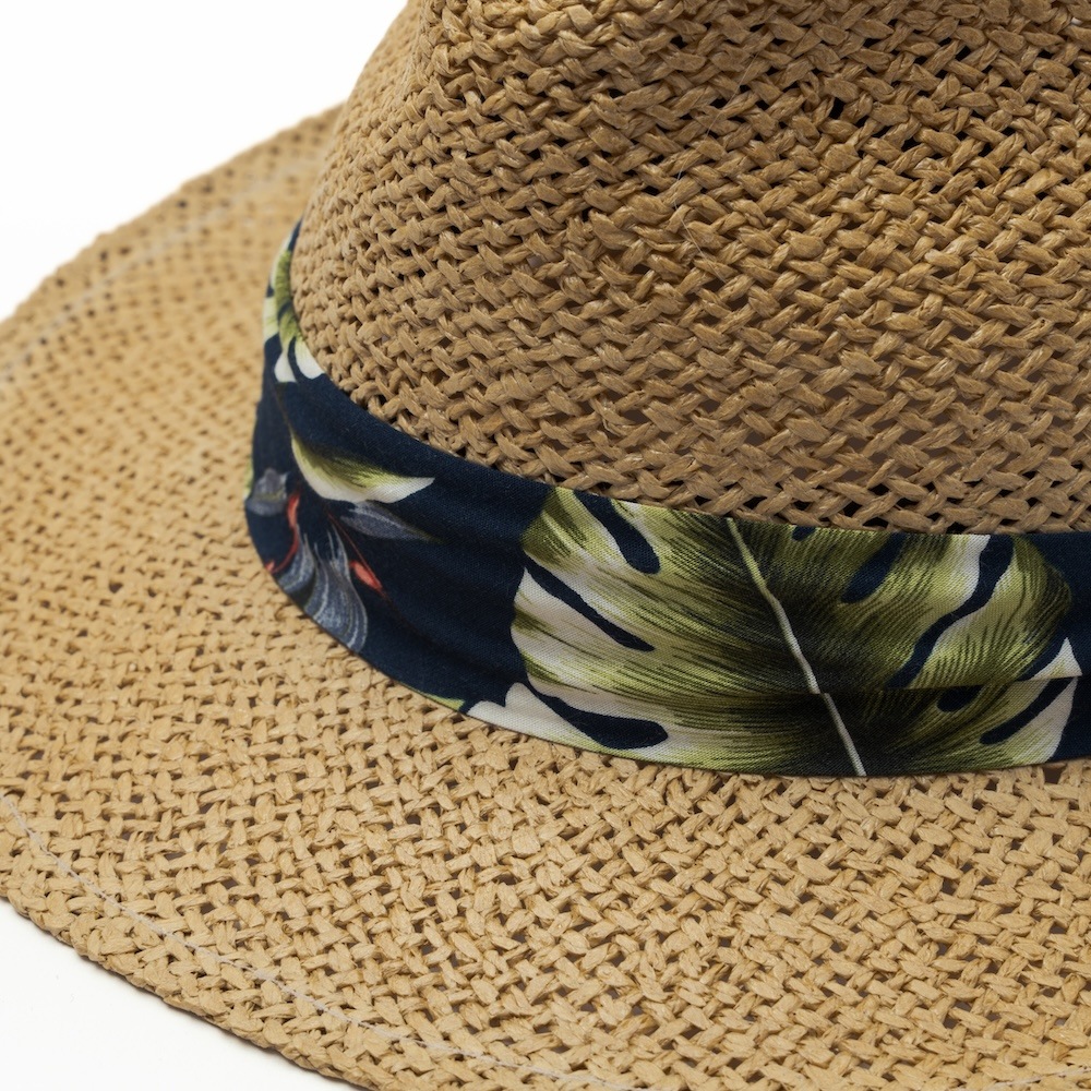 「Editor's Trends/エディターズ トレンド」LEAF RIBBON HAT