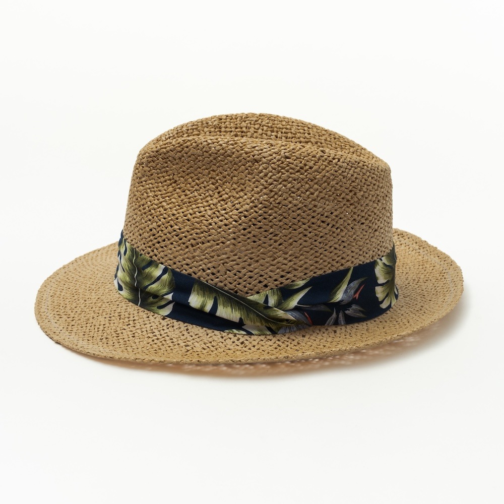 「Editor's Trends/エディターズ トレンド」LEAF RIBBON HAT