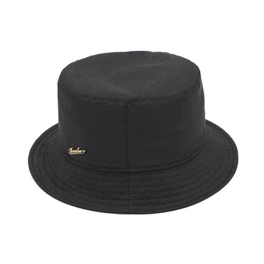 Borsalino ボルサリーノ バケットハット L 黒 Borsalino/ボルサリーノ」Rain Bucket(レイン バケット) | BUCKET