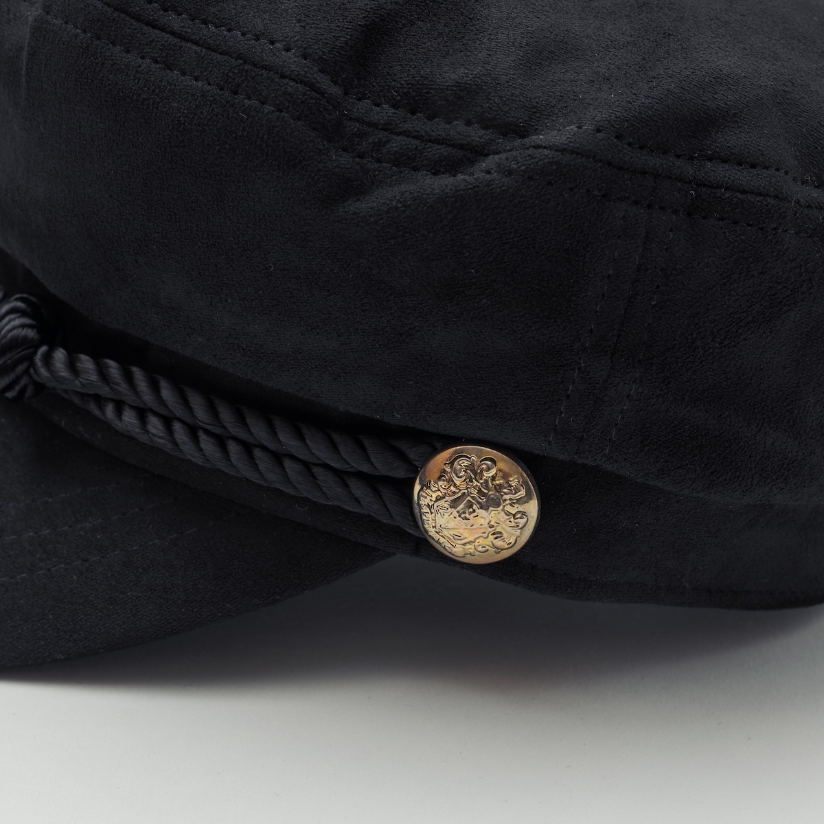 「Editor's Trends/エディターズ トレンド」SUEDE MARINE CAP