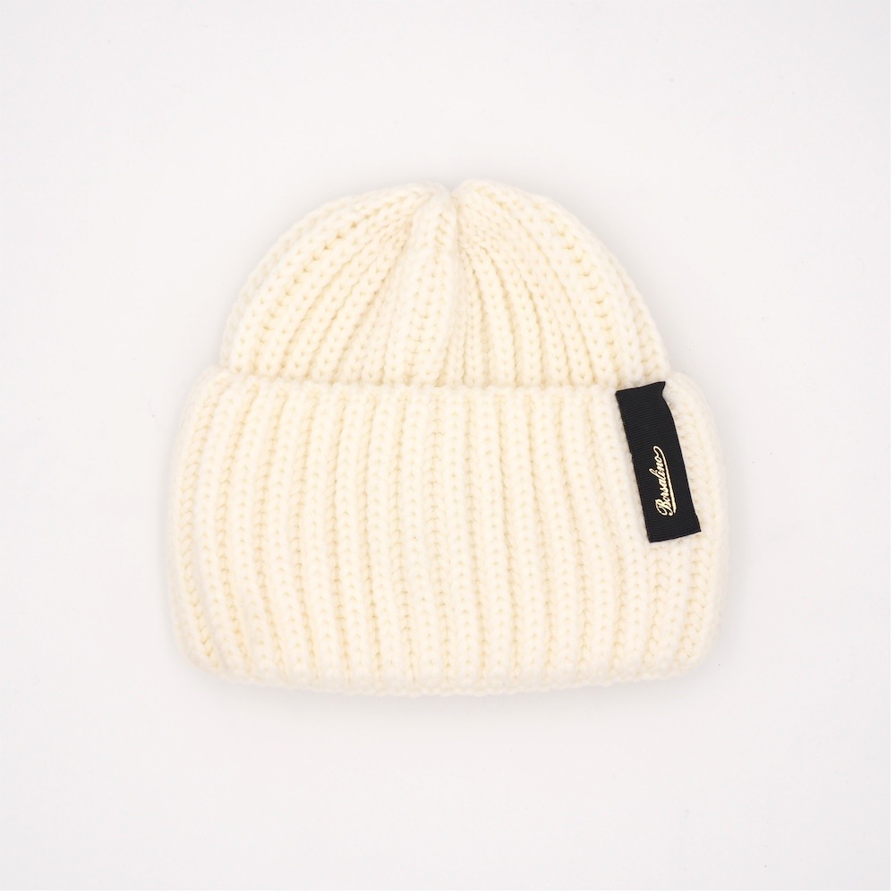 Borsalino/ボルサリーノ」Bell Beanie Ribbed Virgin Wool(ベル