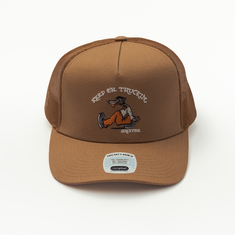 「Brixton/ブリクストン」STRIDE C NP MP TRUCKER HAT