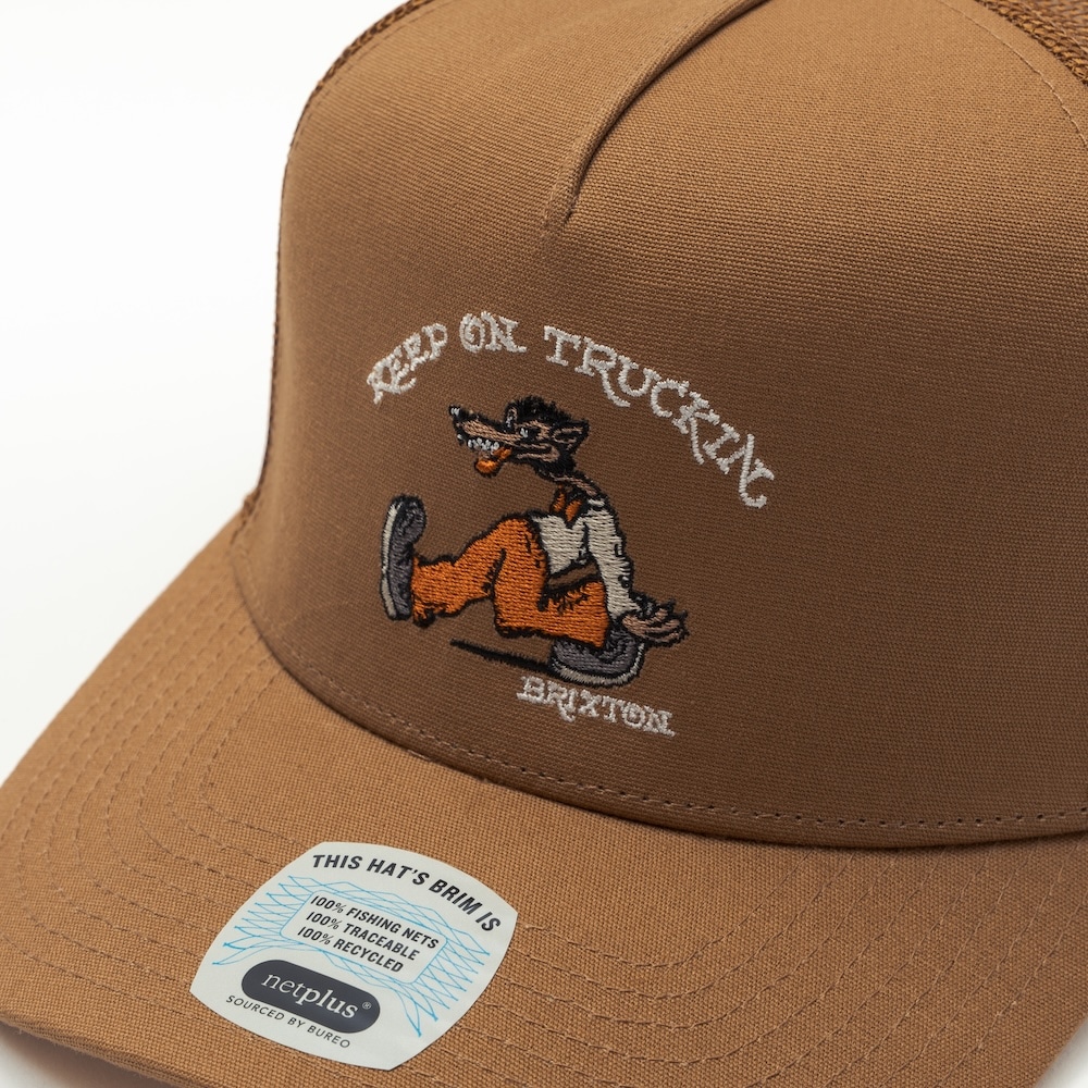「Brixton/ブリクストン」STRIDE C NP MP TRUCKER HAT
