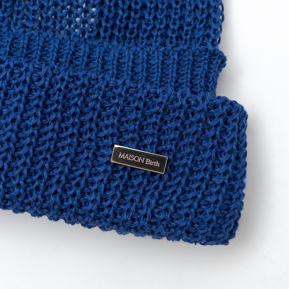 「MAISON Birth/メゾン バース」LINEN STEP KNIT