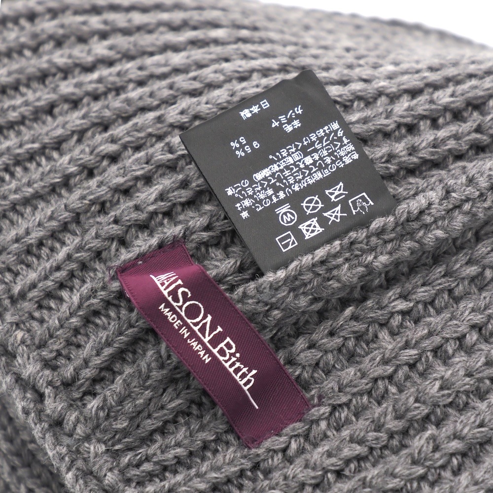 「MAISON Birth/メゾン バース」WCA SLIP KNIT