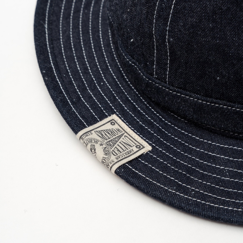 「Schott/ショット」DENIM METRO HAT