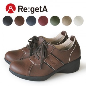 リゲッタ Re:getA R-2163 ウォーキングヒールスニーカー