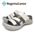 リゲッタカヌー RegettaCanoe CJCH-1000a カバードヒール スリーストラップサンダル ツートーン EVA 歩きやすい 履きやすい 疲れにくい