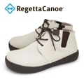リゲッタカヌー RegettaCanoe CJNS-1304 ノンスリップシューズ サイドゴアレースアップタイプ ヌバック調 滑りにくい 歩きやすい