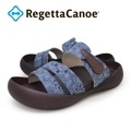 リゲッタカヌー RegettaCanoe CJMB-2511 メンズビッグフットライト 和柄 サンダル 履きやすい 歩きやすい 父の日