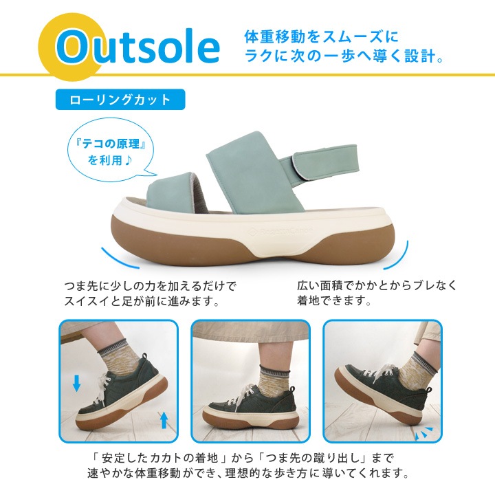 リゲッタカヌー RegettaCanoe CJFT-007 バックベルト パフィーサンダル ボリューム フリッツモ レディース 厚底 歩きやすい 履きやすい オシャレ ツートンカラーソール ぷくぷく パデッド