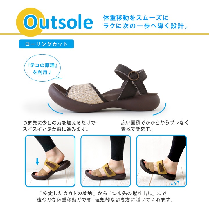 リゲッタカヌー RegettaCanoe　サマーツイード リネンサンダル  麻  ぺたんこ　履きやすい　歩きやすい　ローヒール