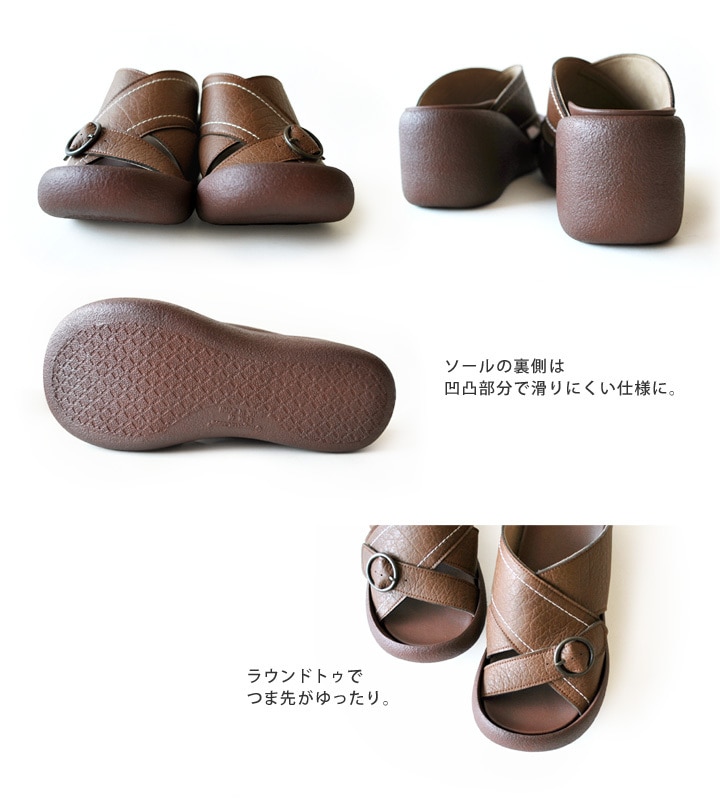 ドイツ・リーカーのサンダル！ヒールなのに履きやすい理由！ RegettaCanoe -リゲッタカヌー- CJBG-9100 厚底 ウェッジヒール