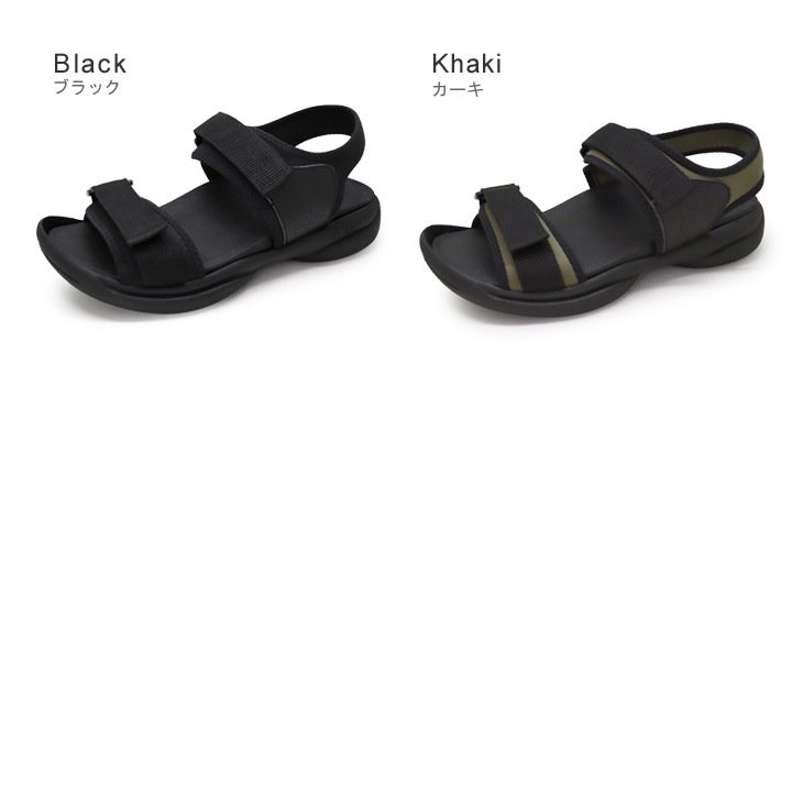 リゲッタ　Re:getA  re-3100 スポーツサンダル メンズ 軽量 ベルクロ  履きやすい 歩きやすい 痛くなりにくい