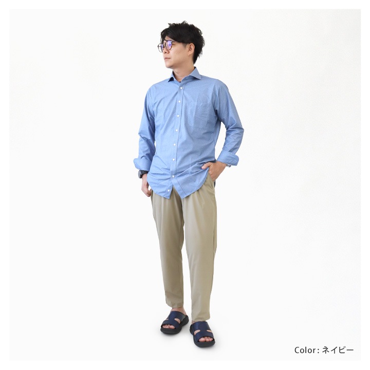 Re:getA リゲッタ メンズ メッシュ風エンボス加工 軽量サンダル