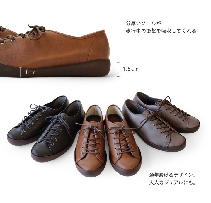 リゲッタカヌー RegettaCanoe CJFC-7118a フラットソール メンズ レースアップ カジュアル 歩きやすい 履きやすい