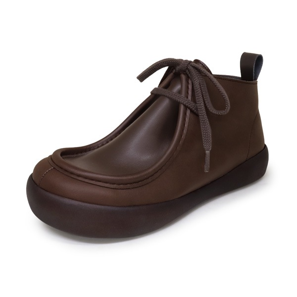 RegettaCanoe -リゲッタカヌー- CJGS-1305 ワラビーブーツ レディース レースアップ ローヒール 履きやすい 歩きやすい モカシン