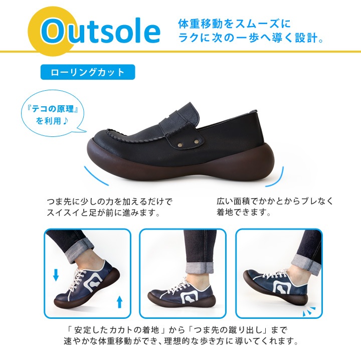 RegettaCanoe リゲッタカヌー CJFS-6821 フィールドシューズ カジュアル コインローファー シューズ レディース 歩きやすい 履きやすい