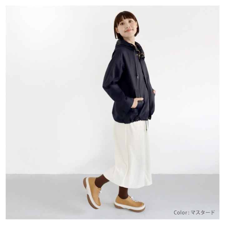 リゲッタカヌー RegettaCanoe CJFT-006 フリッツモ コードストッパー付き ゴム紐シューズ レディース 厚底 歩きやすい 履きやすい ツートンカラーソール